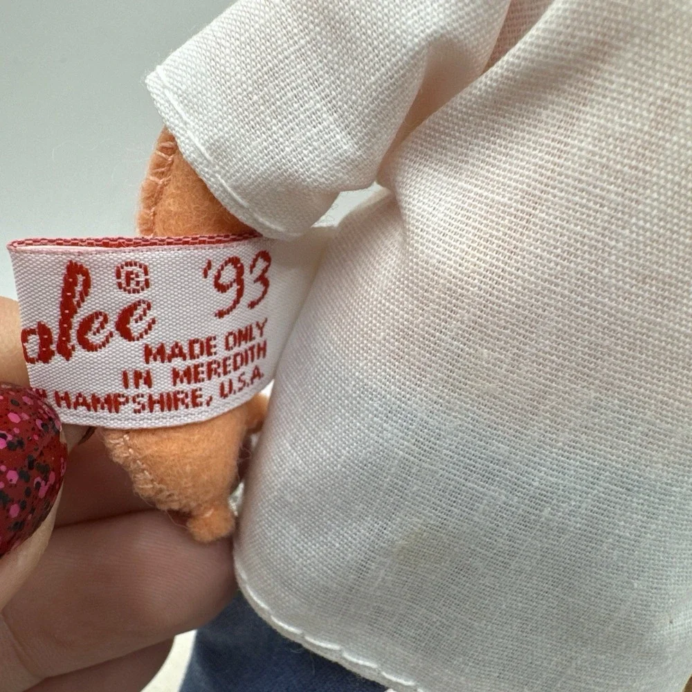 Vintage Annalee Doll Society Ice Cream Kid 10th Anniversary Edition Logo Kid '93